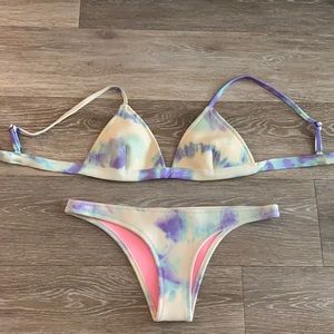 Triangl Tie Dye swim set